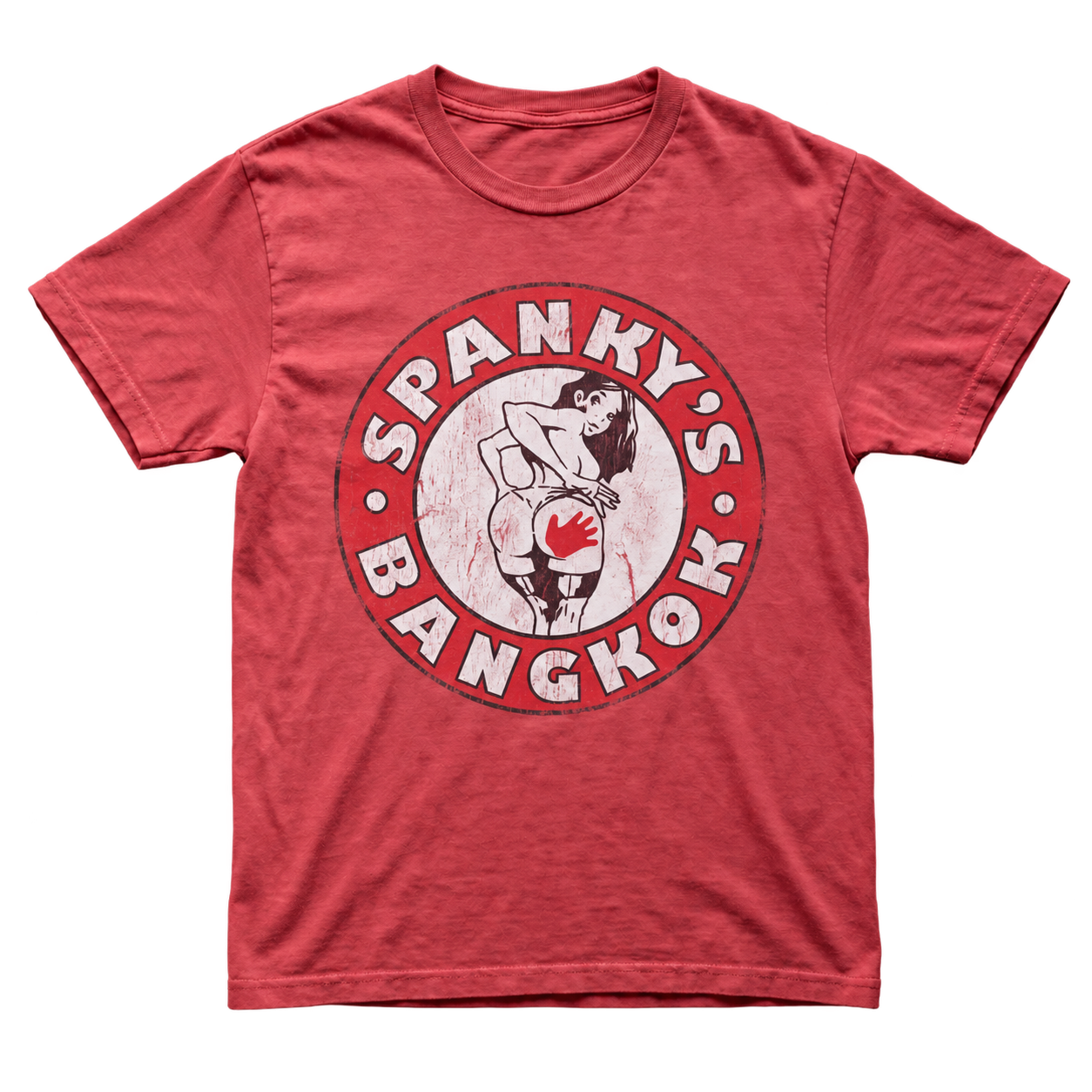 Vintage Wash Tee — Red